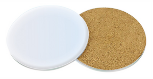 Acrylic Coasters with Cork Bottom