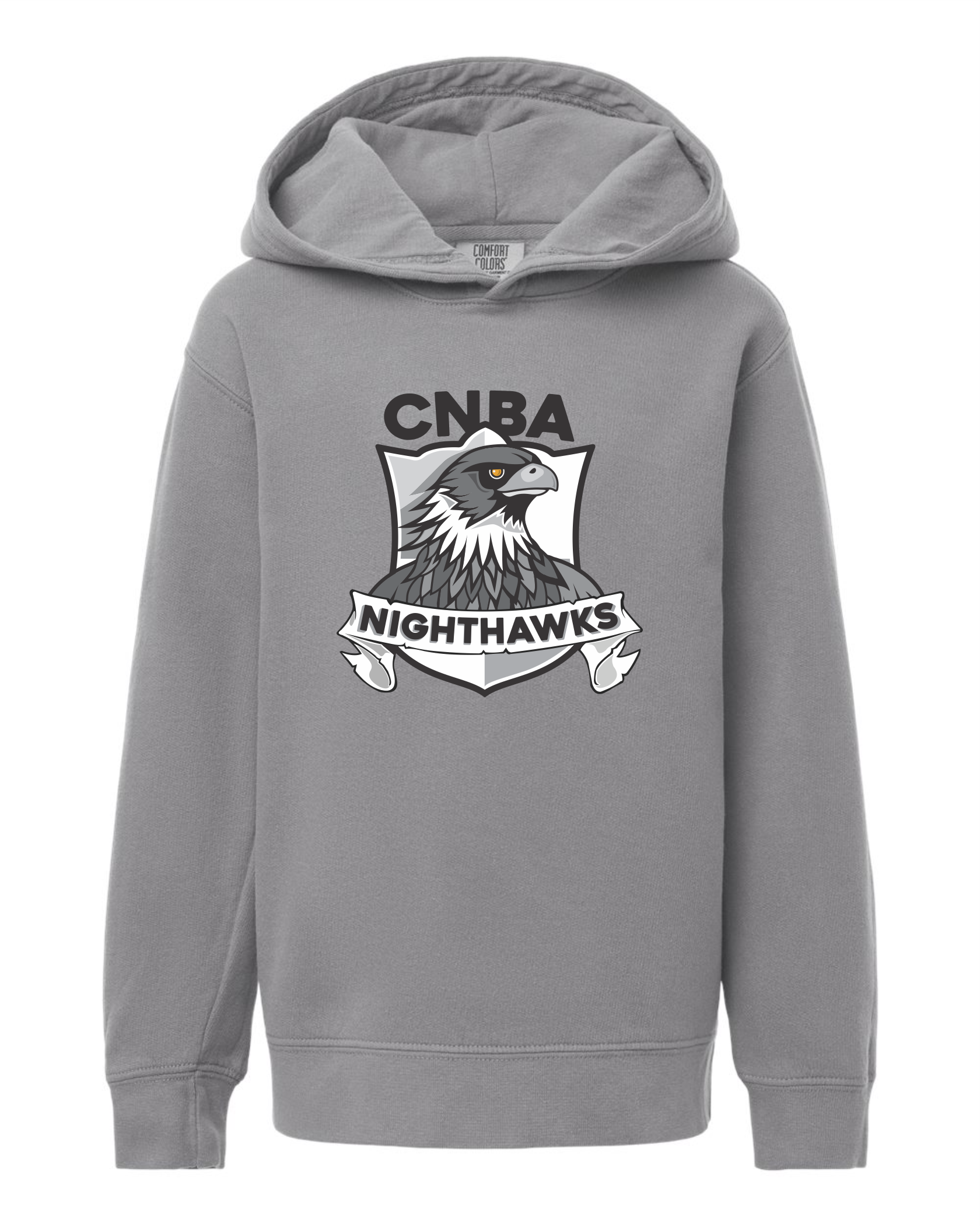 Lightweight Cotton Hoodie - Grey - CNBA 2025-26