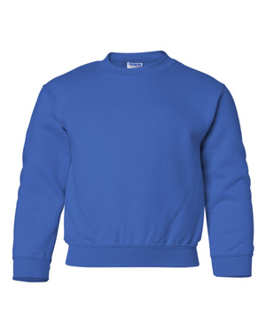 Youth Crewneck Sweatshirt - Cotton - Gildan 18000B