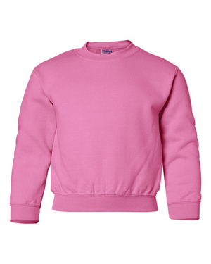 Youth Crewneck Sweatshirt - Cotton - Gildan 18000B