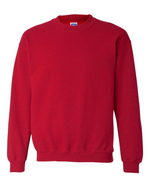 Adult Crewneck Sweatshirt - Cotton - Gildan 18000