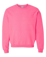 Adult Crewneck Sweatshirt - Cotton - Gildan 18000