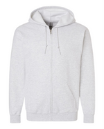 Adult Full-Zip Hoodie - Cotton/Polyester - Gildan 18600