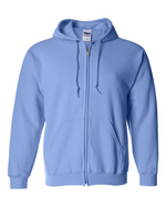 Adult Full-Zip Hoodie - Cotton/Polyester - Gildan 18600