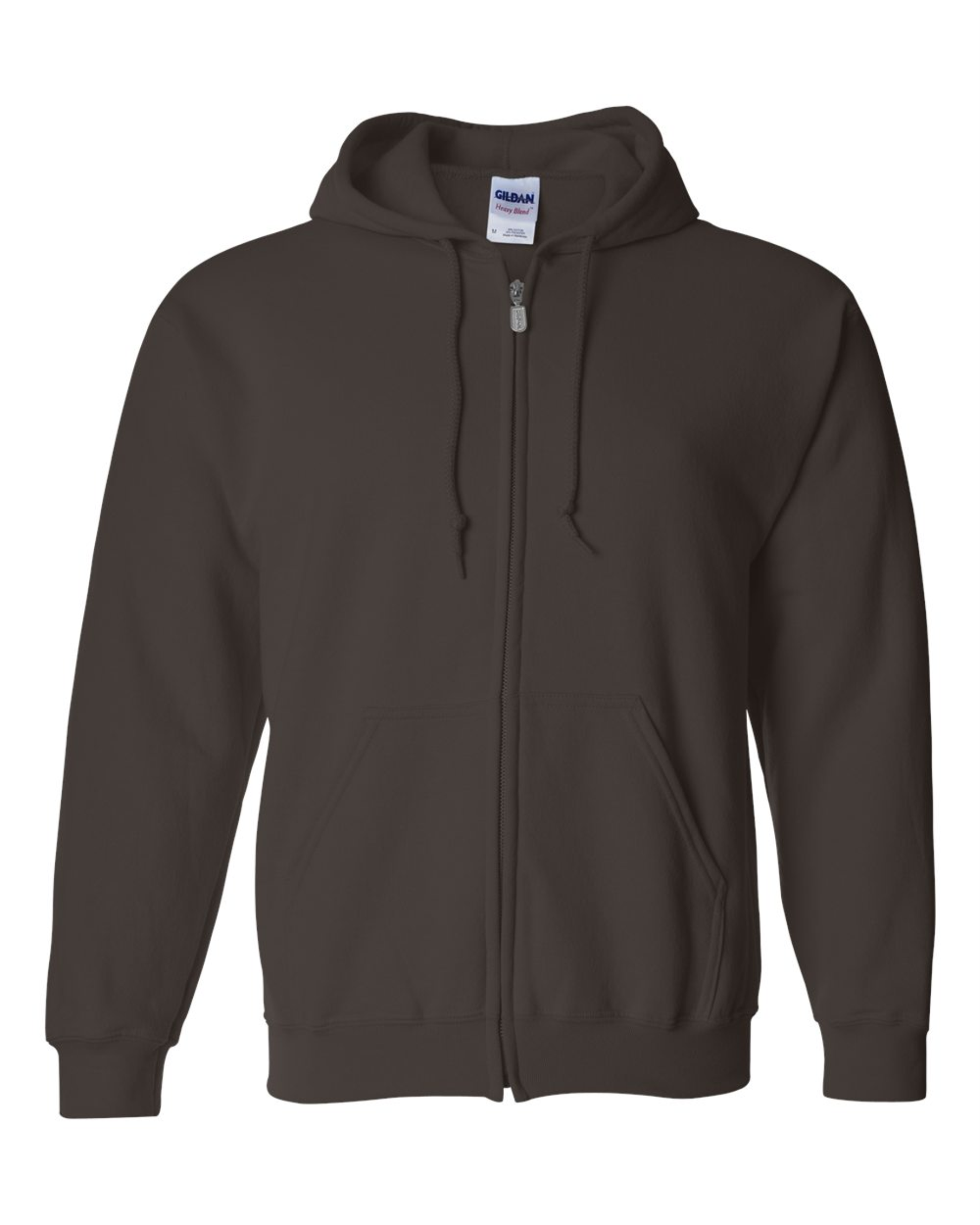 Adult Full-Zip Hoodie - Cotton/Polyester - Gildan 18600