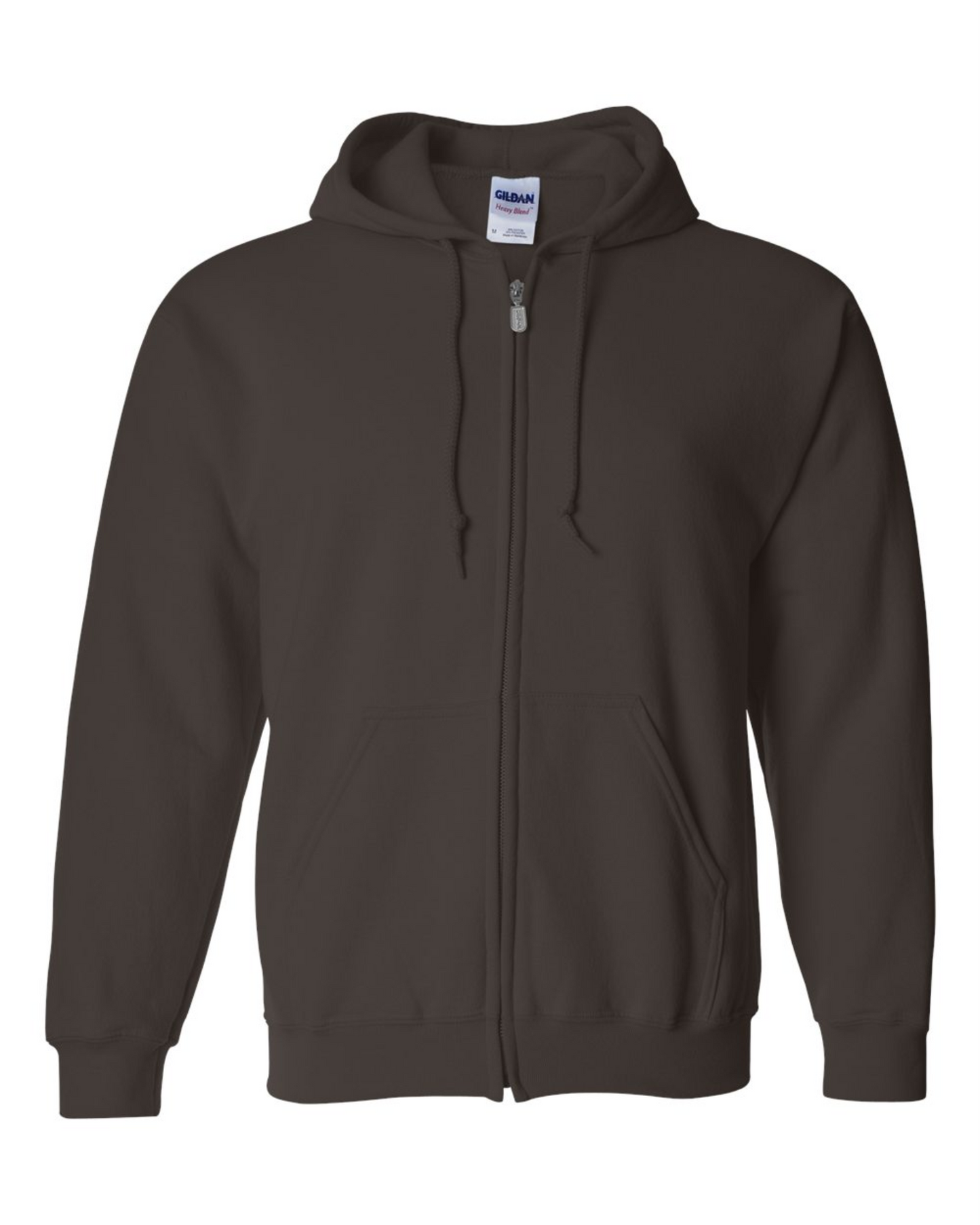 Adult Full-Zip Hoodie - Cotton/Polyester - Gildan 18600