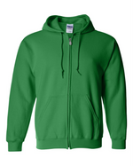 Adult Full-Zip Hoodie - Cotton/Polyester - Gildan 18600