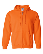 Adult Full-Zip Hoodie - Cotton/Polyester - Gildan 18600