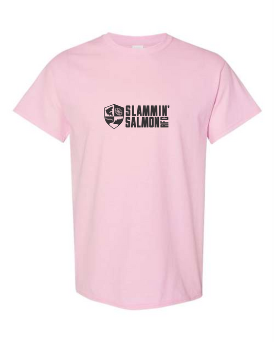 Miramichi Rugby - Pink - Unisex Cotton T-Shirt
