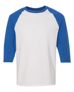Heavy Cotton™ Raglan Three-Quarter Sleeve T-Shirt - Gildan 5700