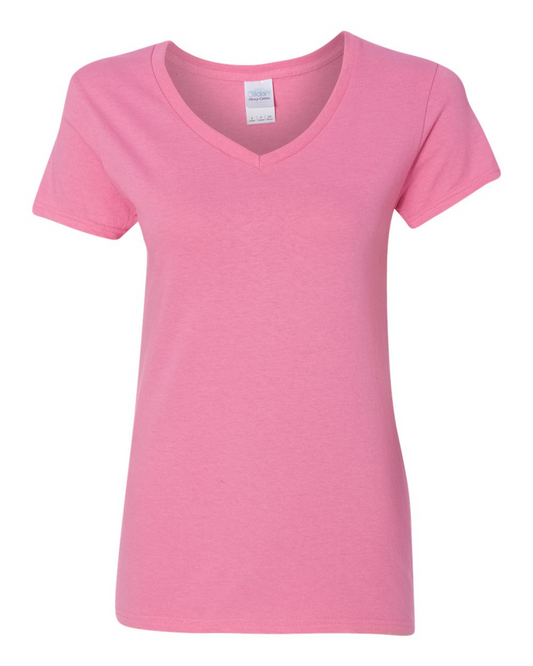 Heavy Cotton™ Women’s V-Neck T-Shirt - Gildan 5V00L