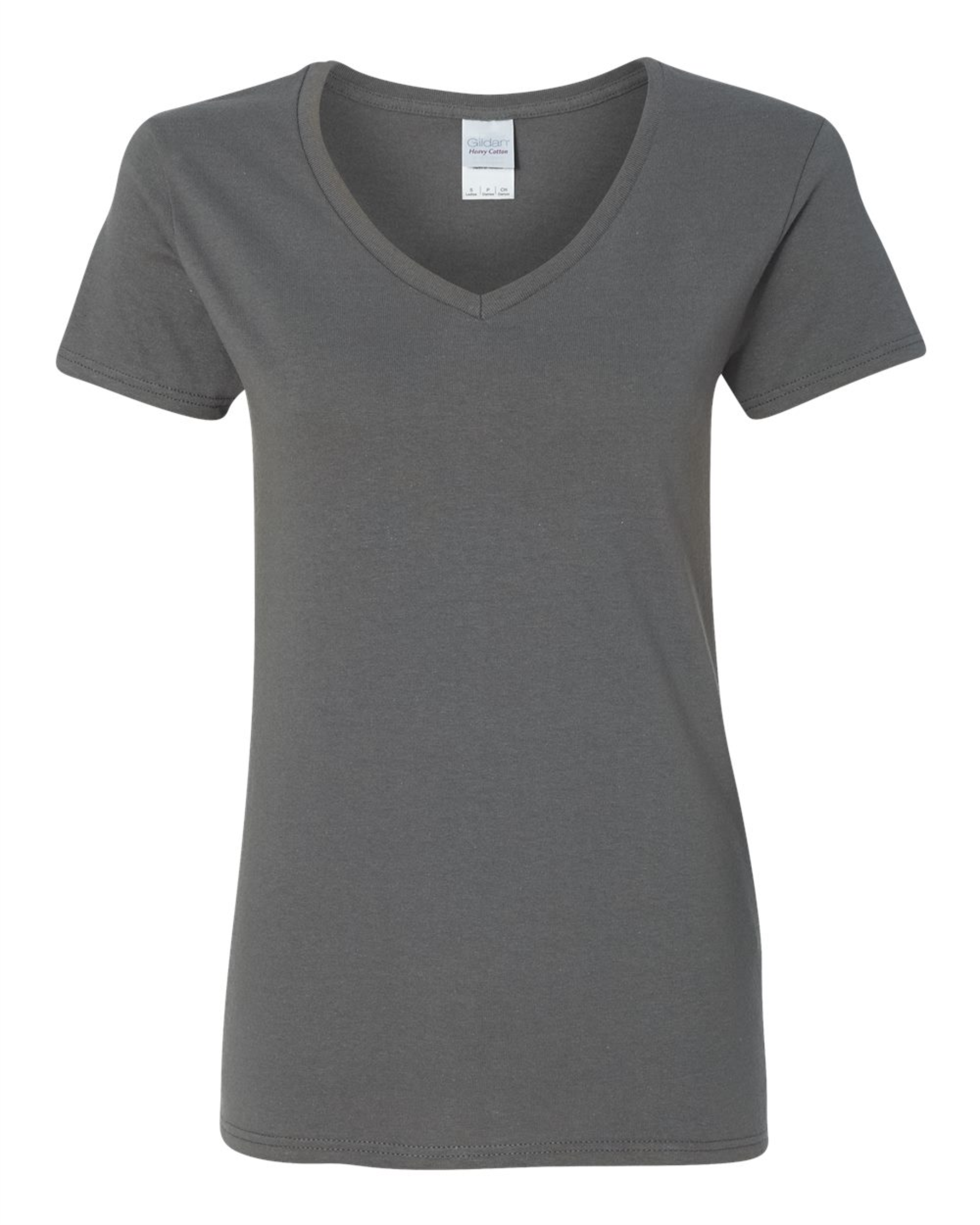 Heavy Cotton™ Women’s V-Neck T-Shirt - Gildan 5V00L