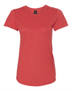 Gil 6750L Tee Heather Red For Women