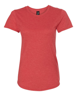Gil 6750L Tee Heather Red For Women