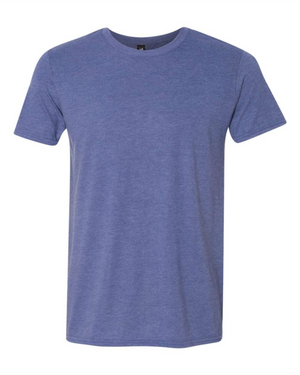 Heather Blue T-Shirt  Gil 6750 Tee for Men