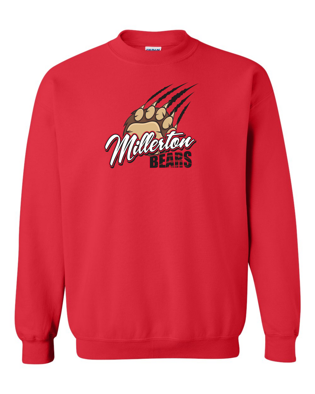 Sweatshirt - Red Cotton - Millerton School 2023-24