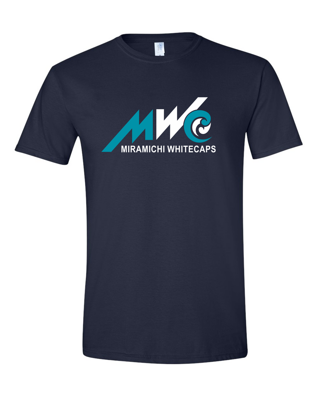 Miramichi Whitecaps - Softstyle Cotton T-Shirt - 64000