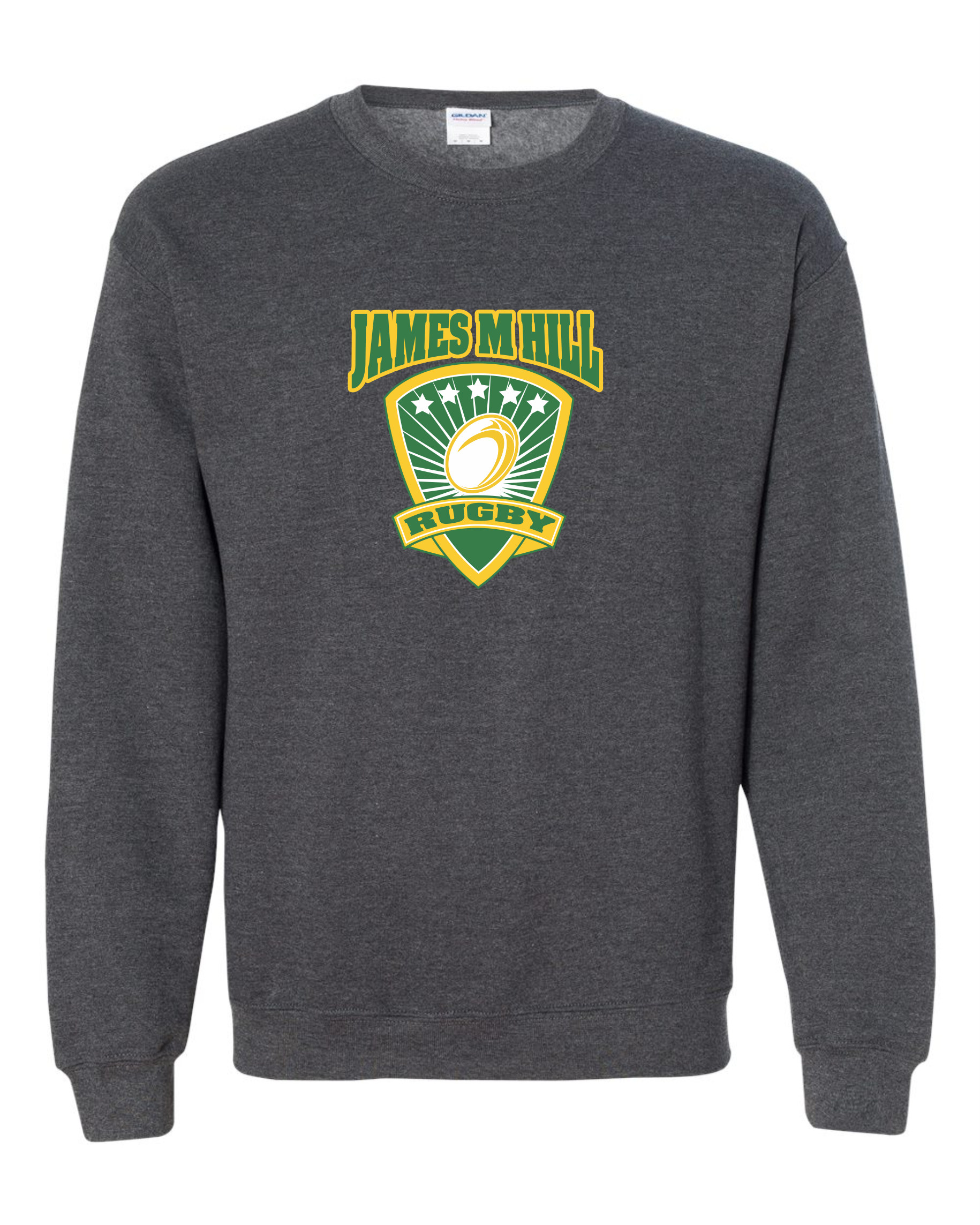 2025 JMH Ladies Rugby - Heavy Blend Crewneck Printed Sweatshirt - 18000