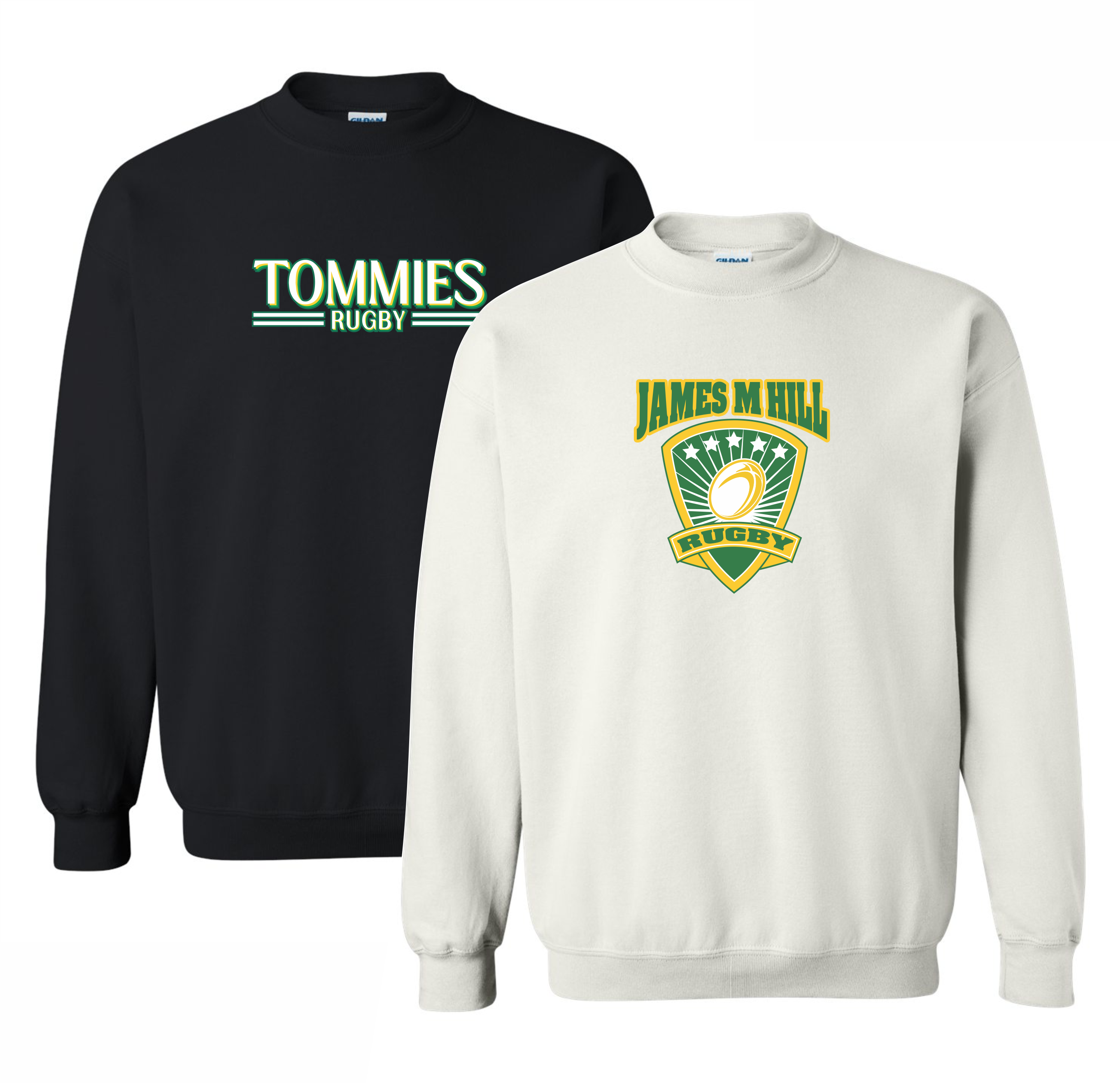 2025 JMH Ladies Rugby - Heavy Blend Crewneck Printed Sweatshirt - 18000