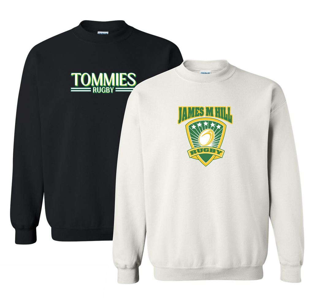 2025 JMH Ladies Rugby - Heavy Blend Crewneck Printed Sweatshirt - 18000