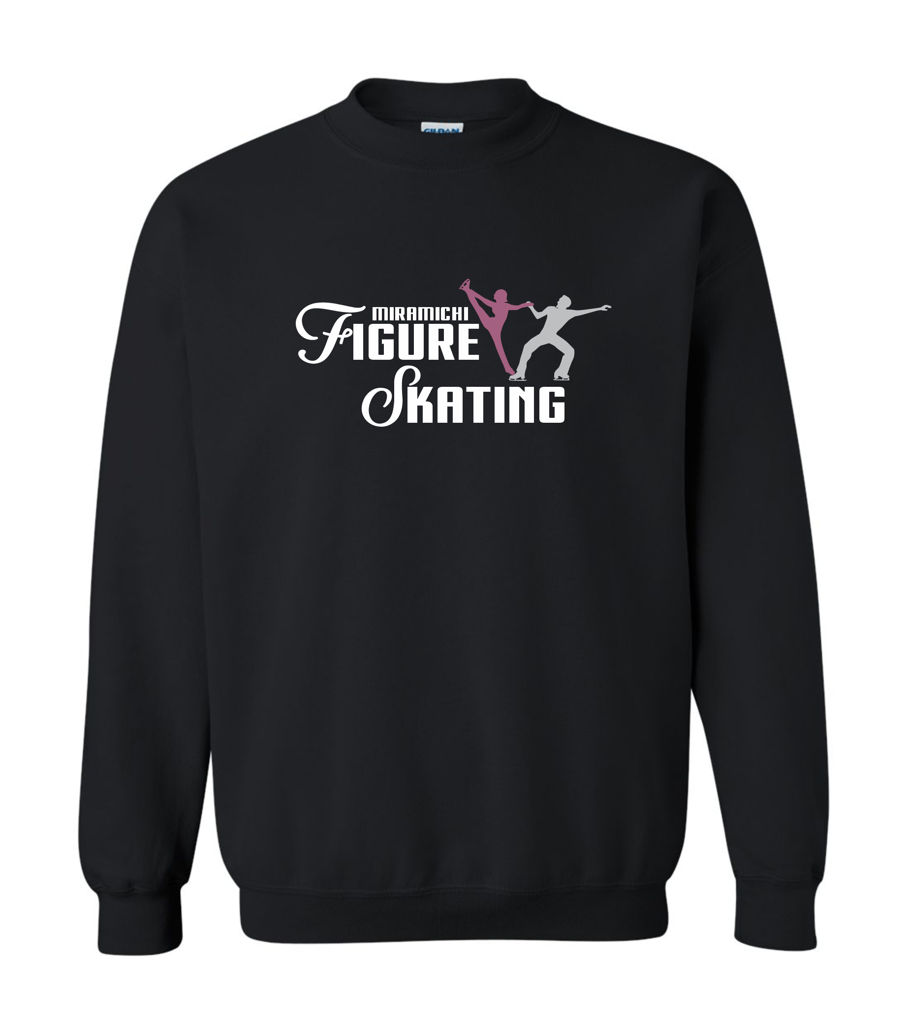 Crewneck Sweatshirt - Black - Miramichi Figure Skating 2024-25