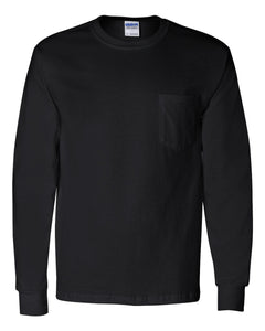 Ultra Cotton® Long Sleeve Pocket T-Shirt - Gildan 2410