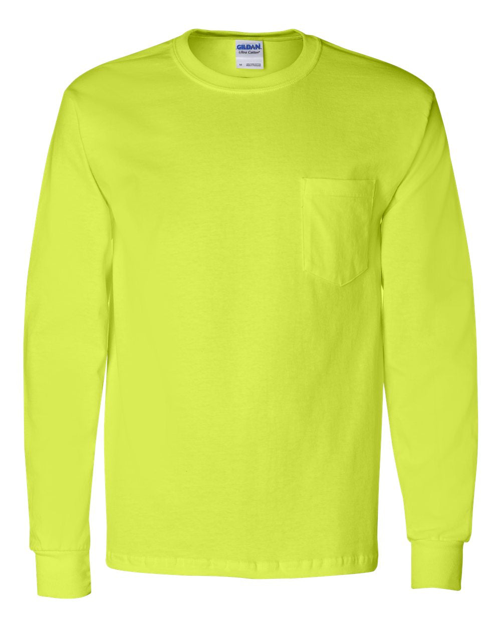Ultra Cotton® Long Sleeve Pocket T-Shirt - Gildan 2410