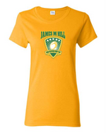2025 JMH Ladies Rugby - Heavy Cotton Missy Fit Printed T-Shirt - 5000L