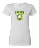2025 JMH Ladies Rugby - Heavy Cotton Missy Fit Printed T-Shirt - 5000L