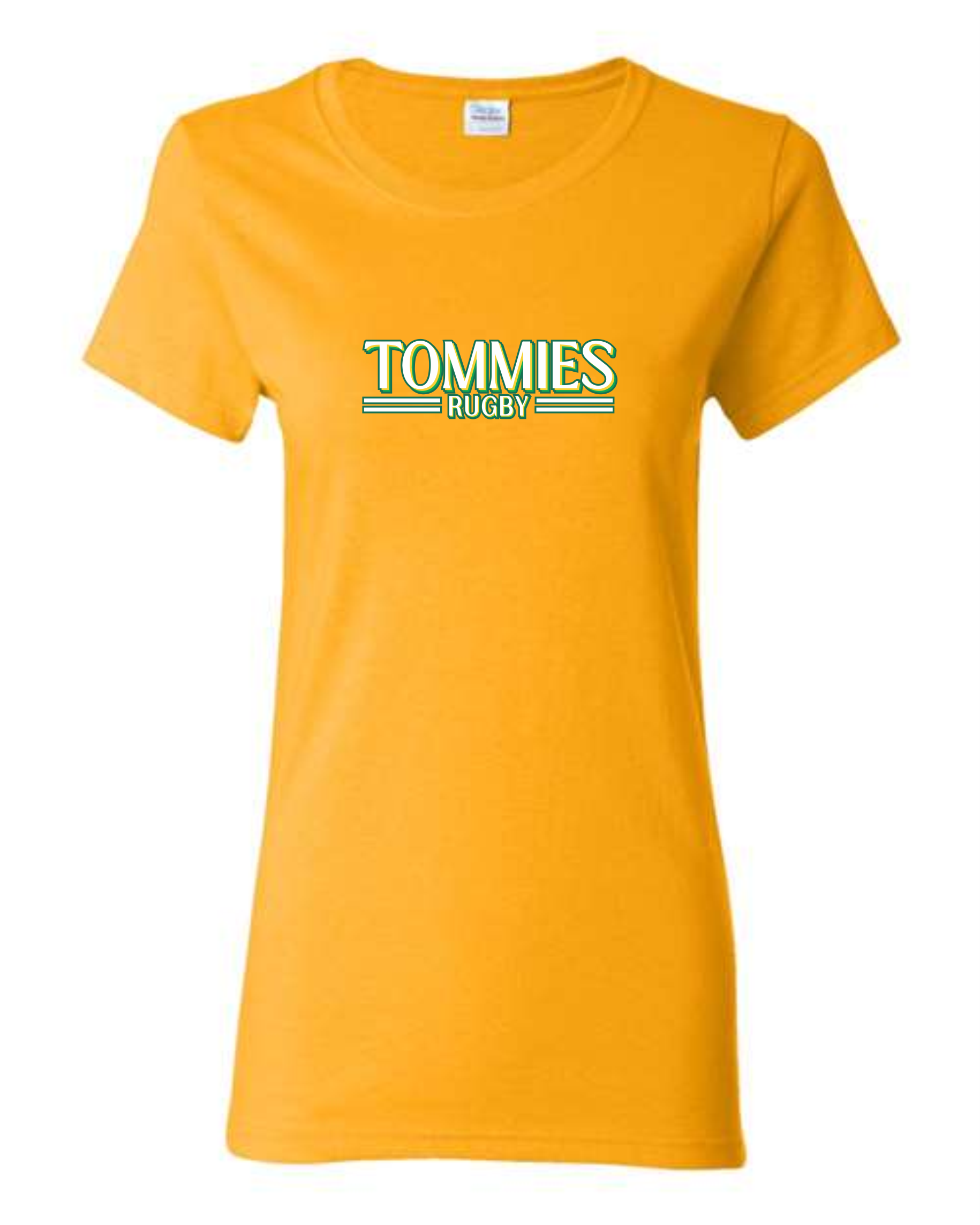 2025 JMH Ladies Rugby - Heavy Cotton Missy Fit Printed T-Shirt - 5000L