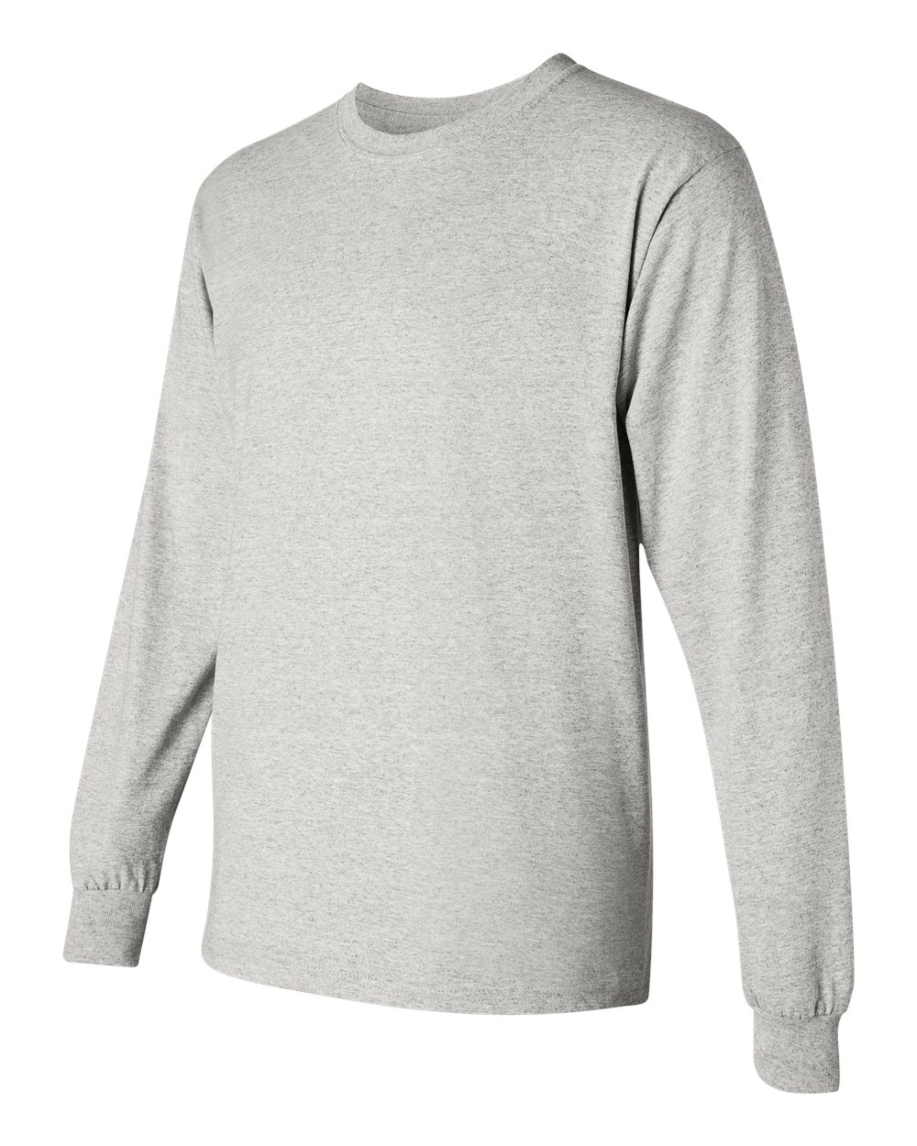Mens Long Sleeve Shirt - Cotton - Gildan 5400
