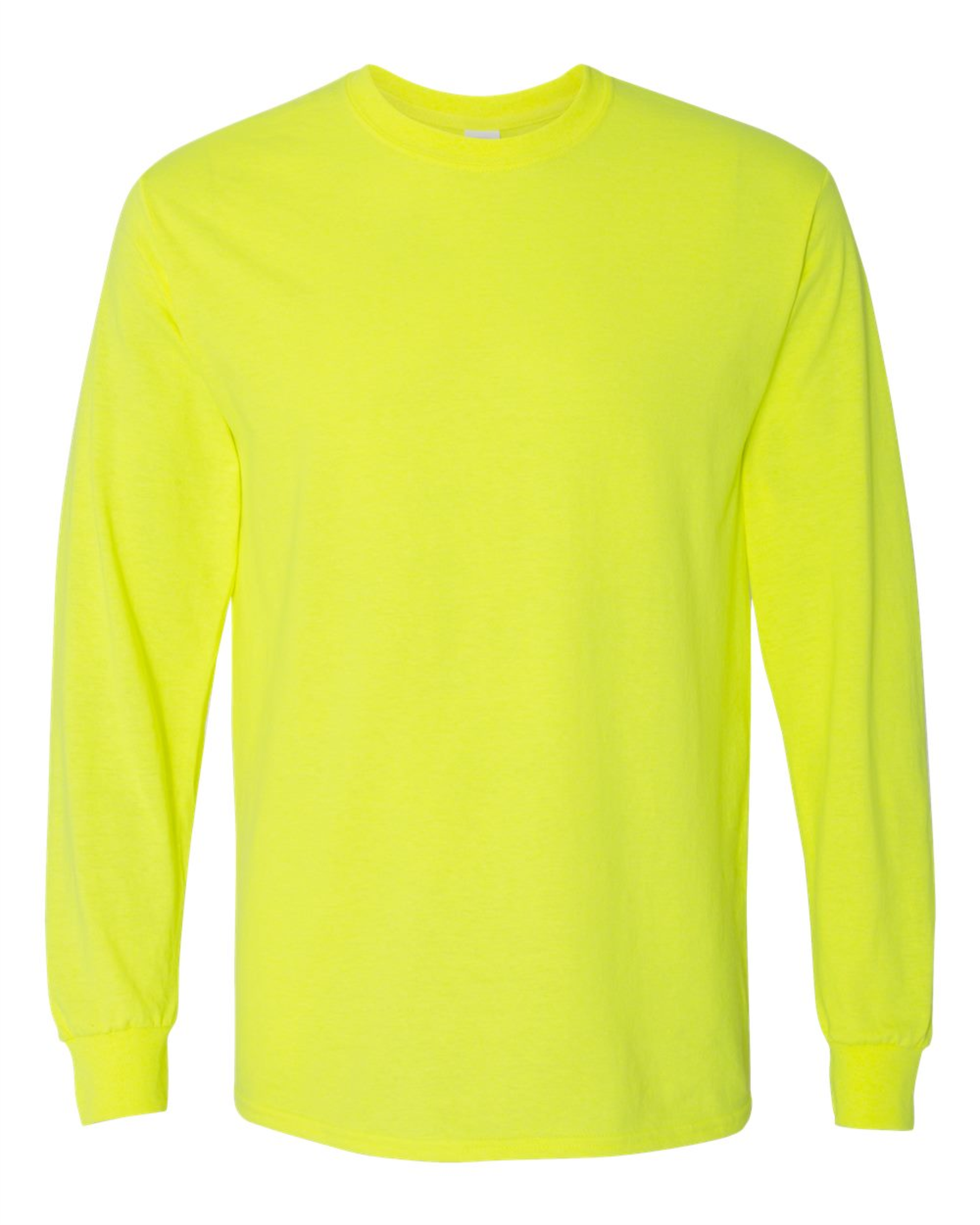 Mens Long Sleeve Shirt - Cotton - Gildan 5400