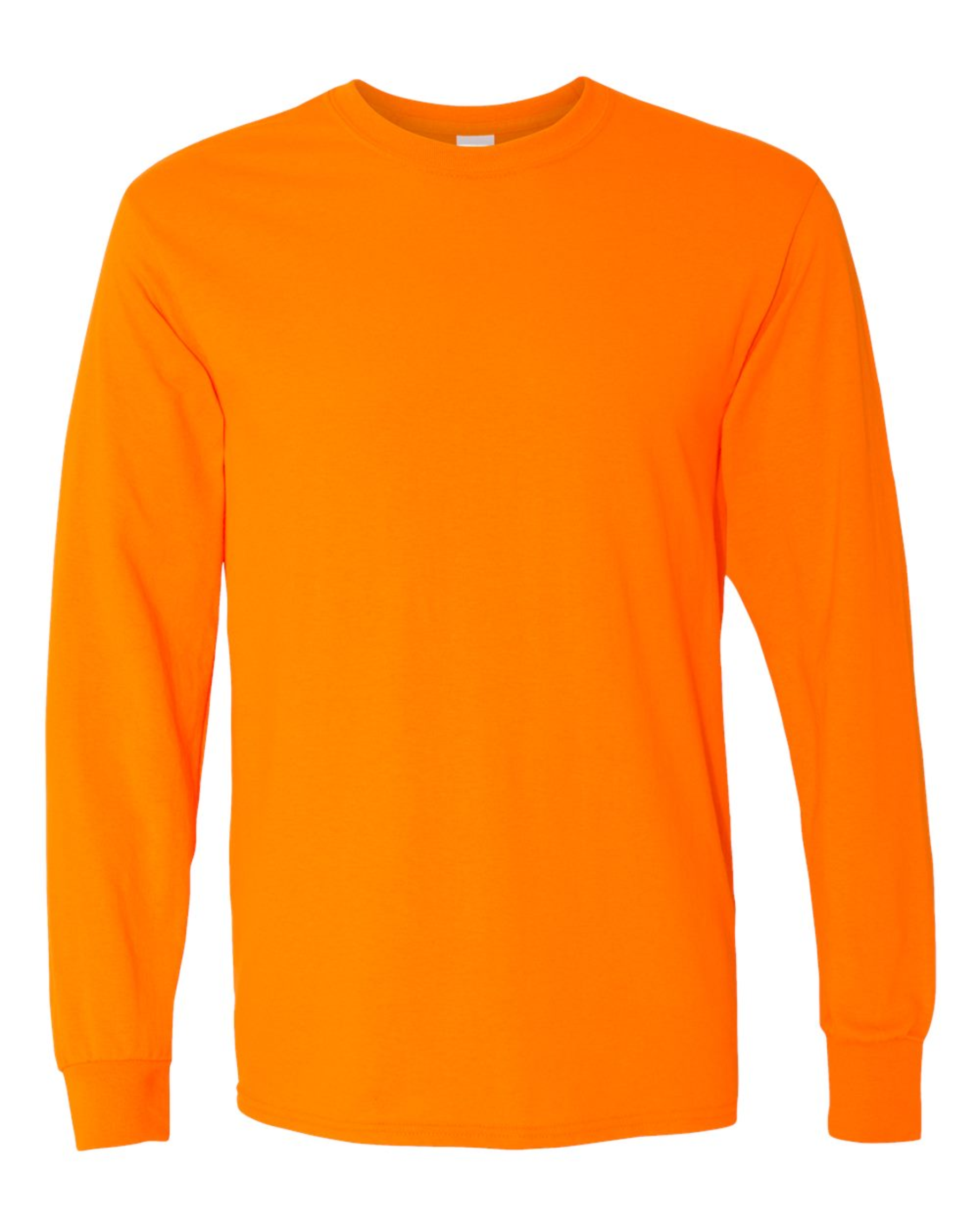 Mens Long Sleeve Shirt - Cotton - Gildan 5400