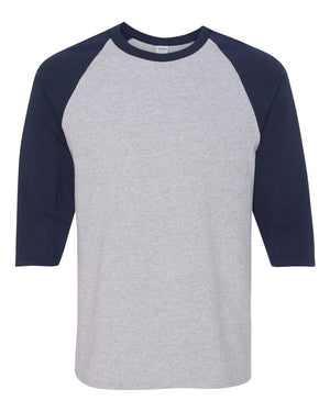 Heavy Cotton™ Raglan Three-Quarter Sleeve T-Shirt - Gildan 5700