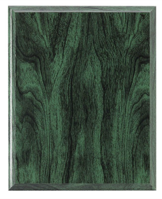 Green Wood plaque - Laser series