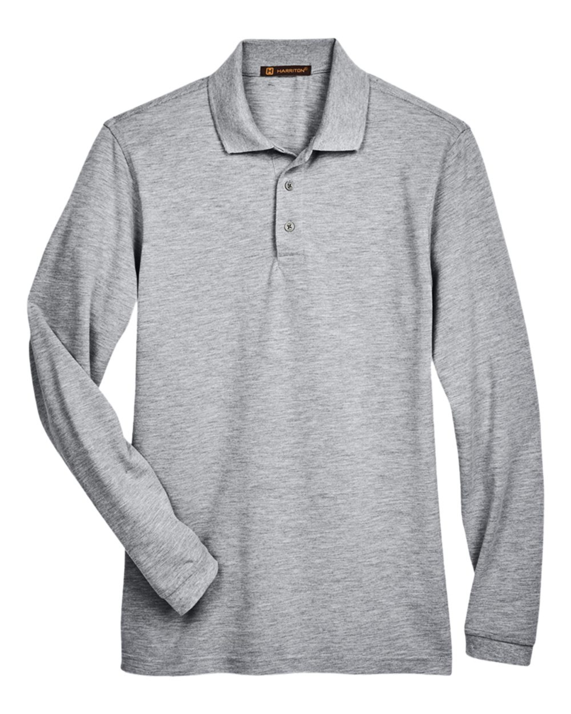 Men's Easy Blend Long Sleeve Polo - Harriton M265L