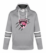 Miramichi Panthers - Grey Hockey Hoodie with Claw Logo