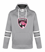 Miramichi Panthers - Grey Hockey Hoodie with Regular Logo