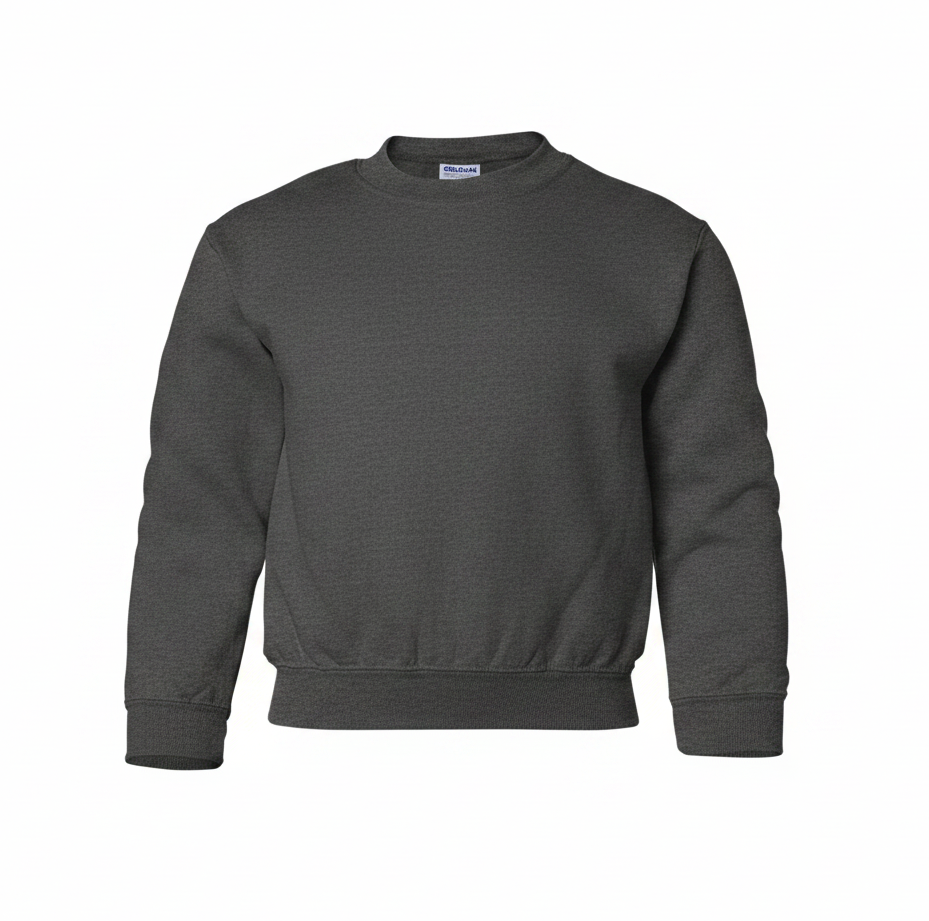 Youth Crewneck Sweatshirt - Cotton - Gildan 18000B