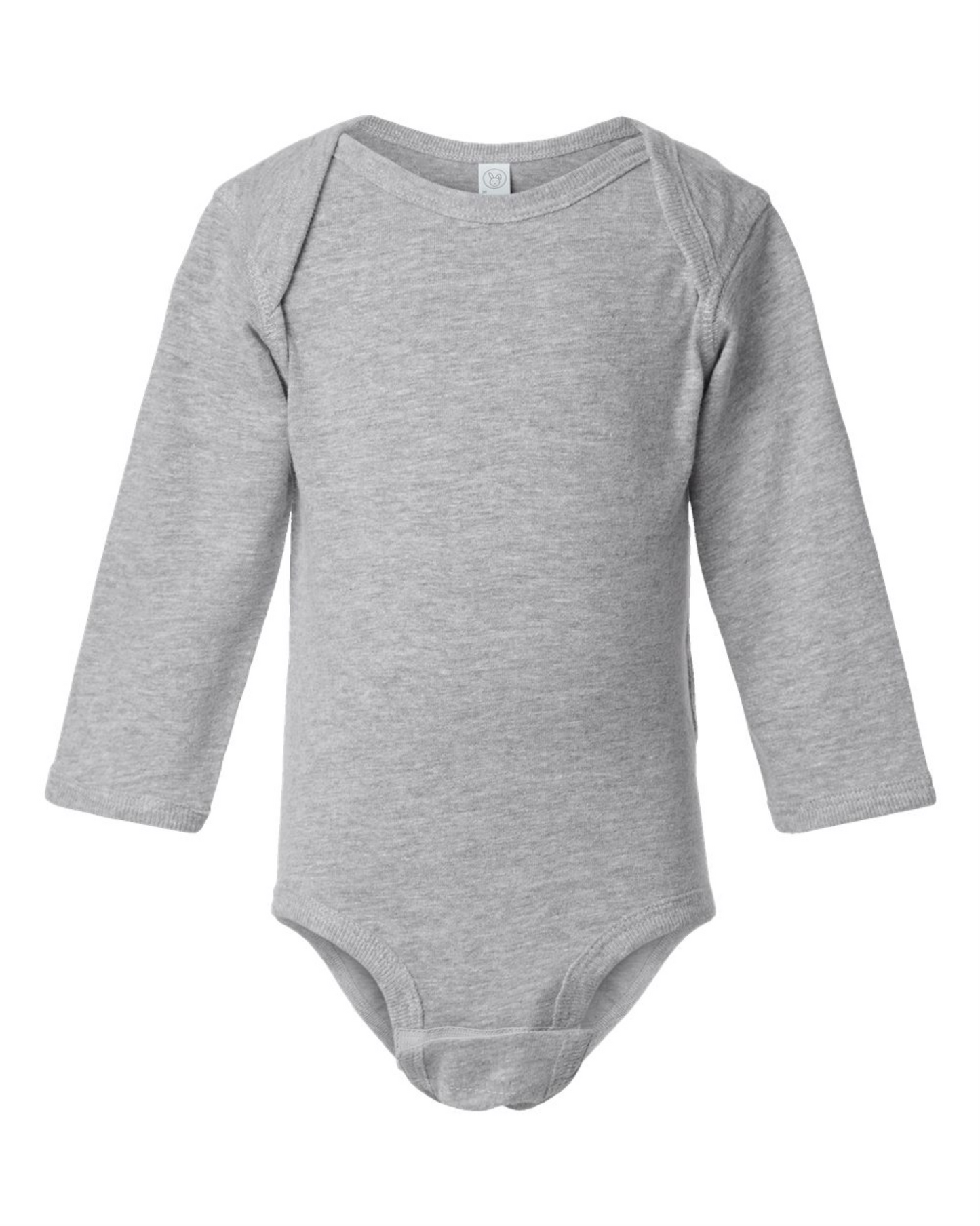 Infant Fine Jersey Long Sleeve Bodysuit - Rabbit Skins 4421