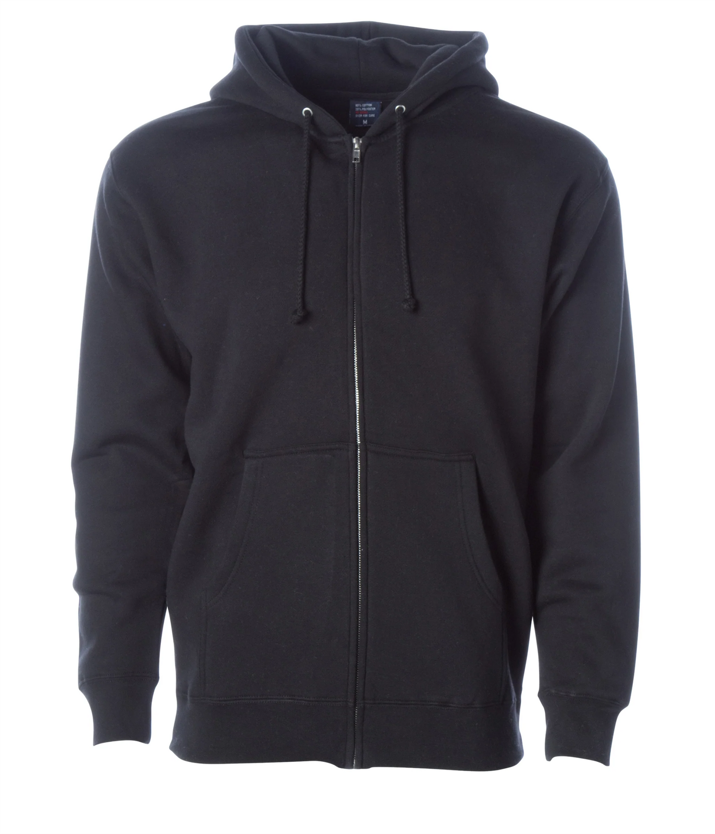 Heavyweight Full-Zip Hooded Men's Sweatshirt - Independent Trading Co. IND4000Z