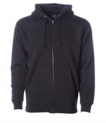 Heavyweight Full-Zip Hooded Men's Sweatshirt - Independent Trading Co. IND4000Z