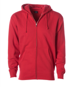 Heavyweight Full-Zip Hooded Men's Sweatshirt - Independent Trading Co. IND4000Z