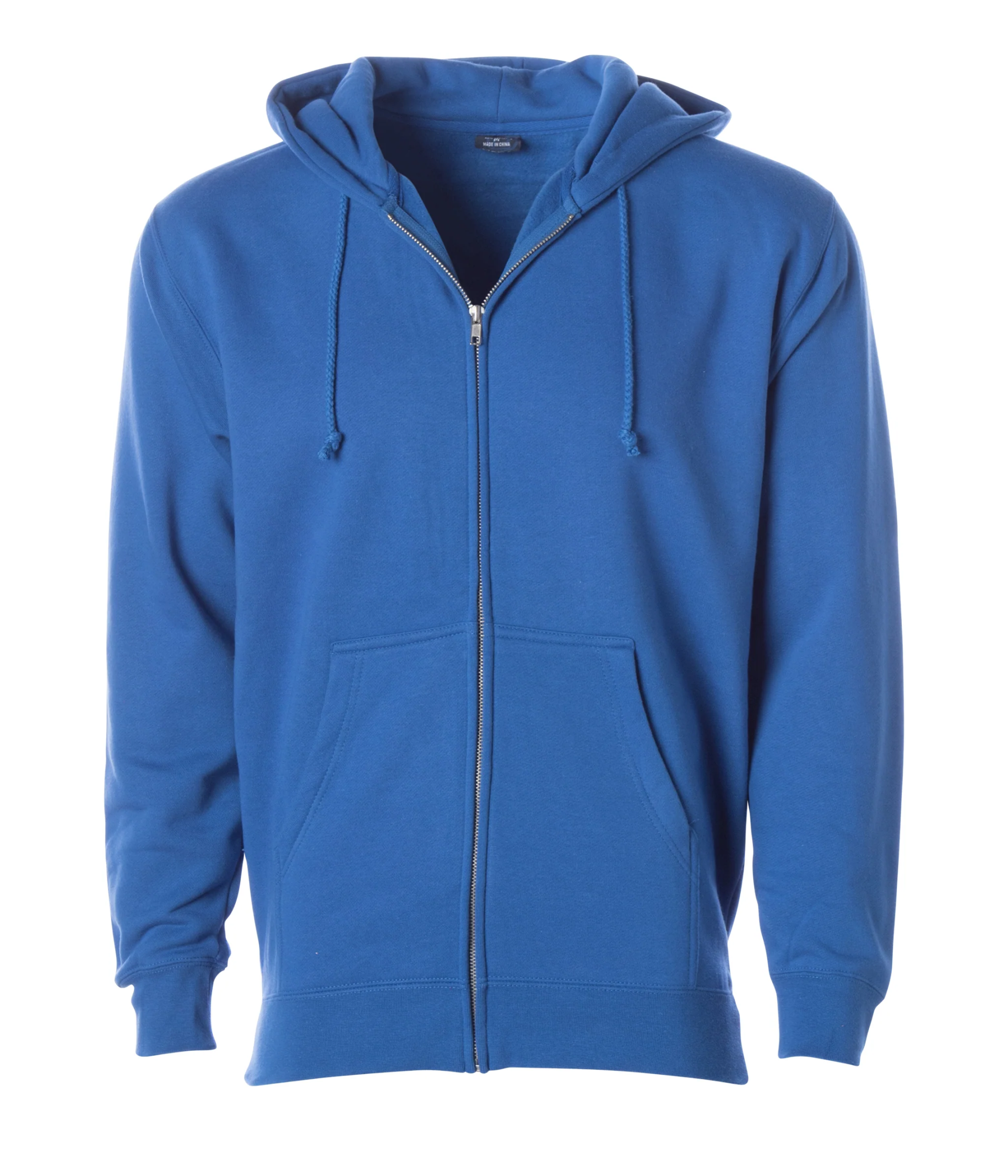 Heavyweight Full-Zip Hooded Men's Sweatshirt - Independent Trading Co. IND4000Z