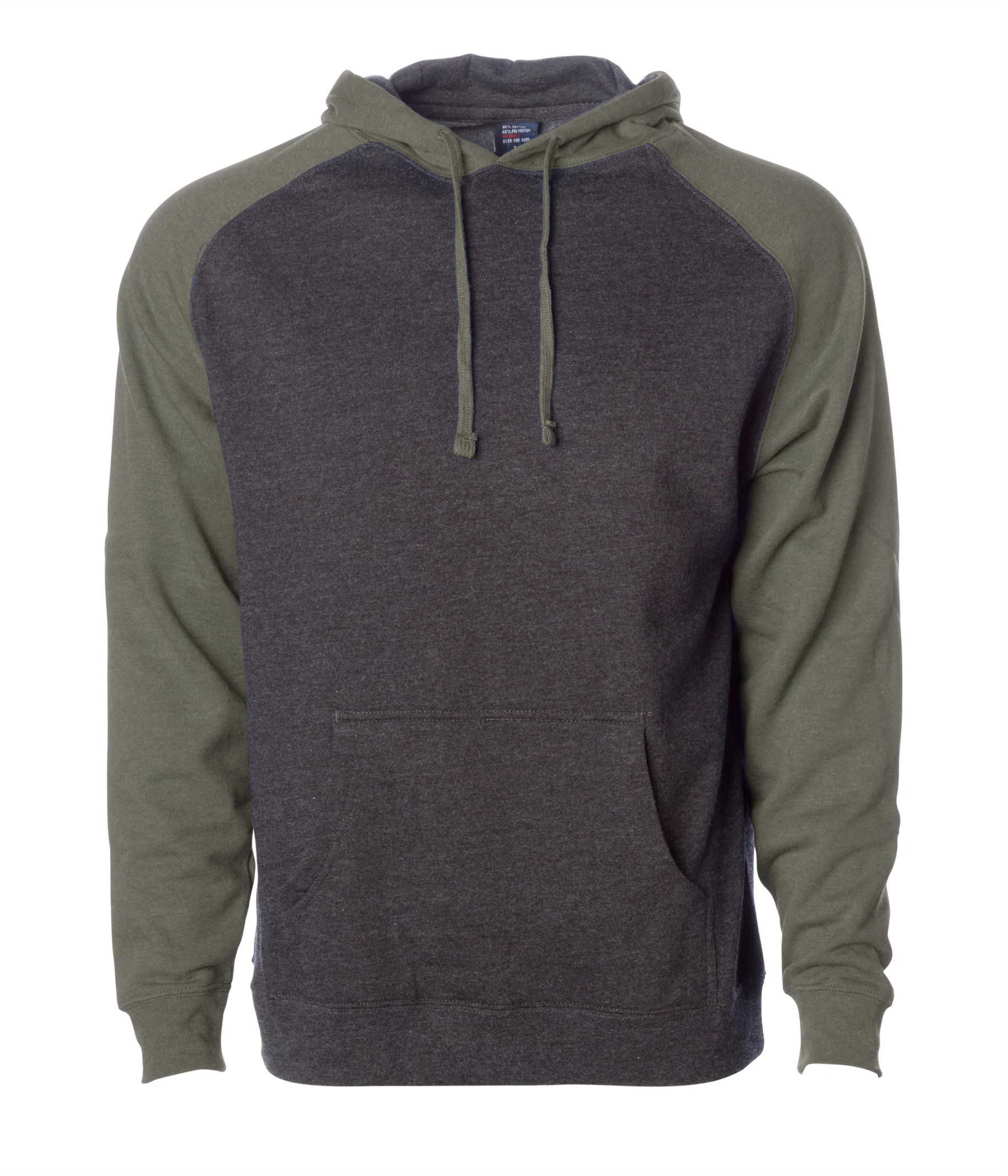 Raglan Hooded Men's Sweatshirt - Independent Trading Co. IND40RP