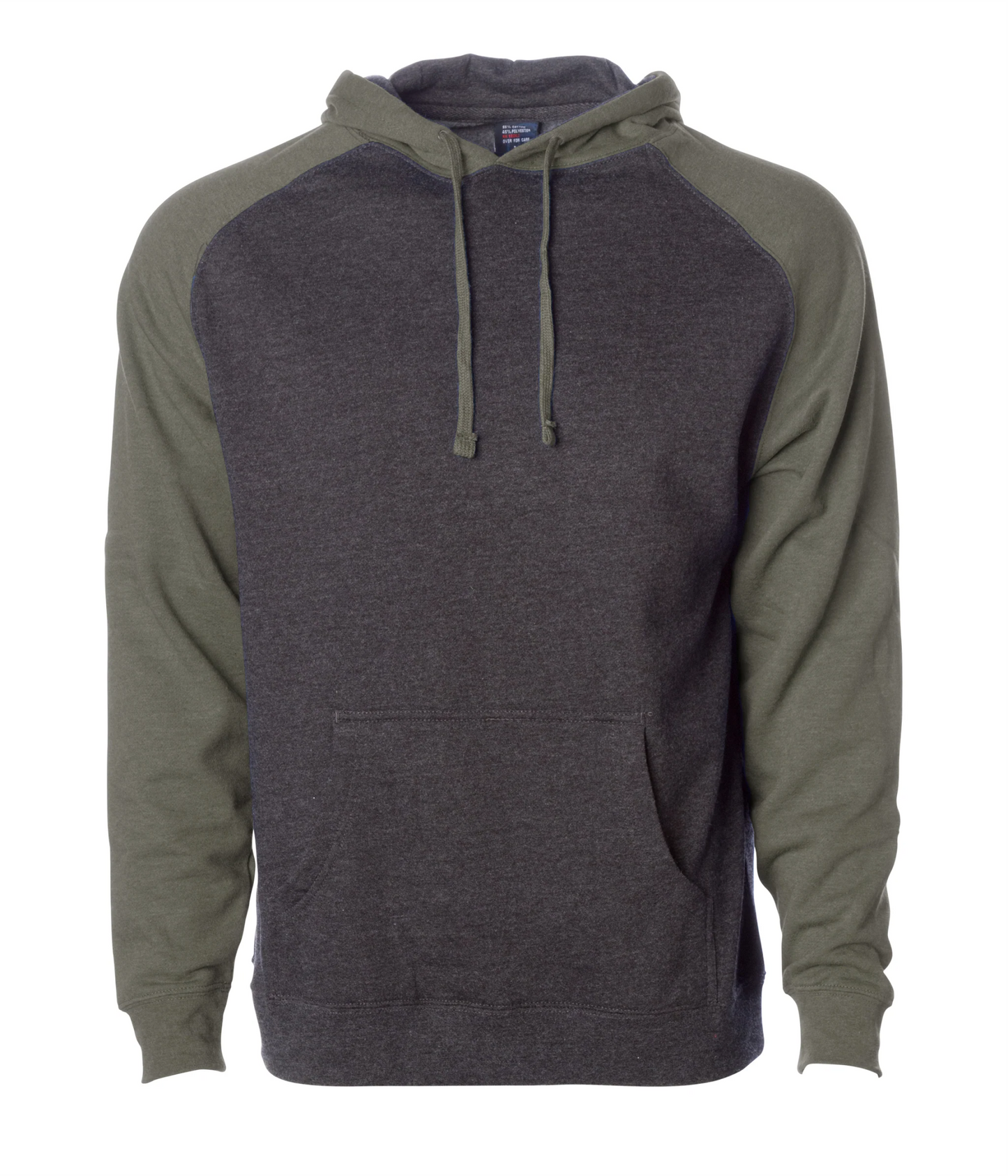 Raglan Hooded Men's Sweatshirt - Independent Trading Co. IND40RP