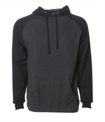 Raglan Hooded Men's Sweatshirt - Independent Trading Co. IND40RP