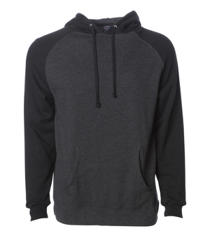 Raglan Hooded Men's Sweatshirt - Independent Trading Co. IND40RP