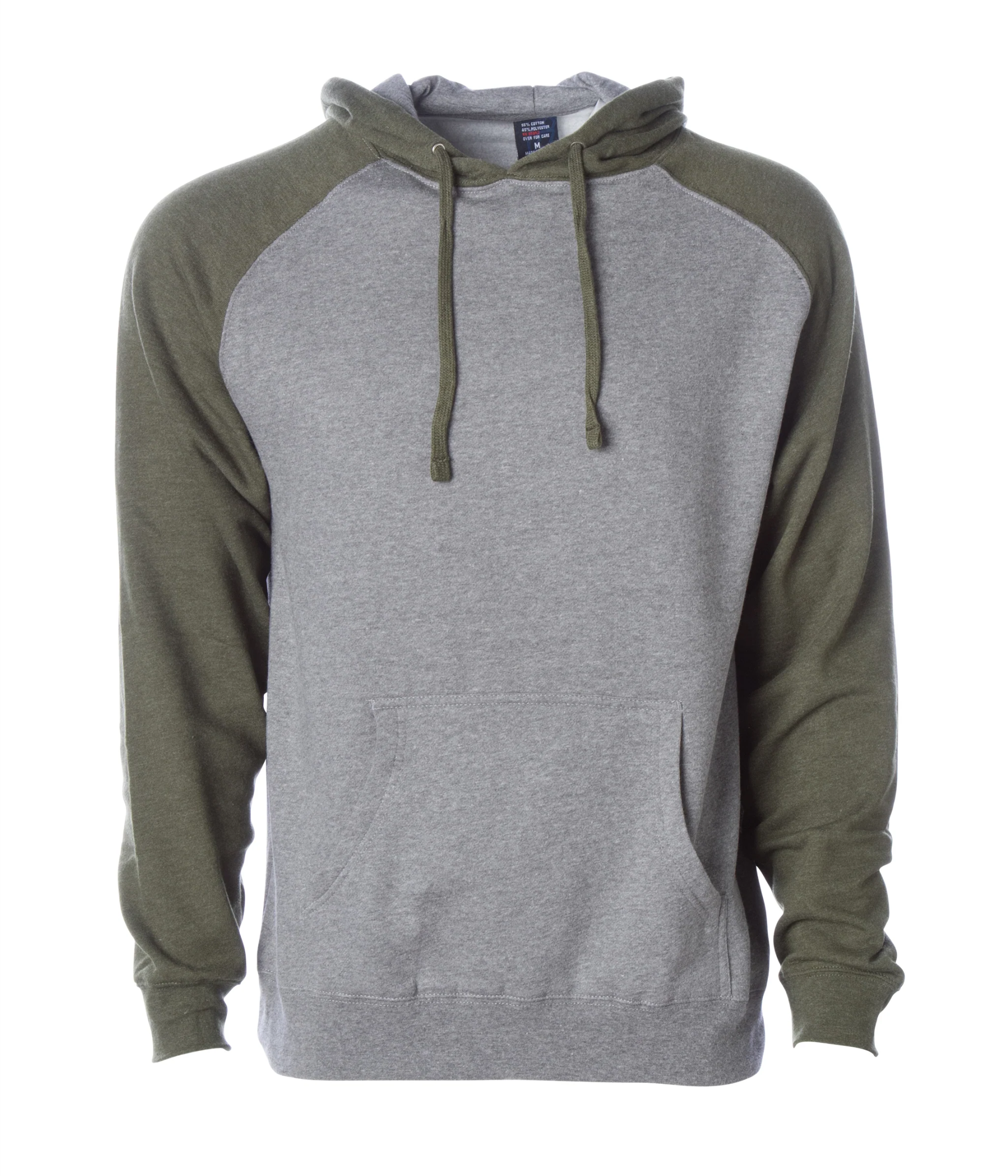 Raglan Hooded Men's Sweatshirt - Independent Trading Co. IND40RP
