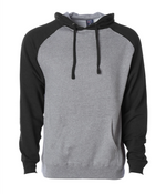 Raglan Hooded Men's Sweatshirt - Independent Trading Co. IND40RP
